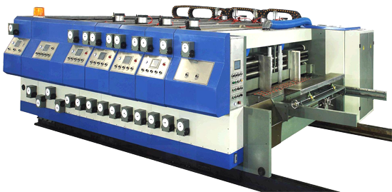 Máy in ngang Flexo tự động 4 màu